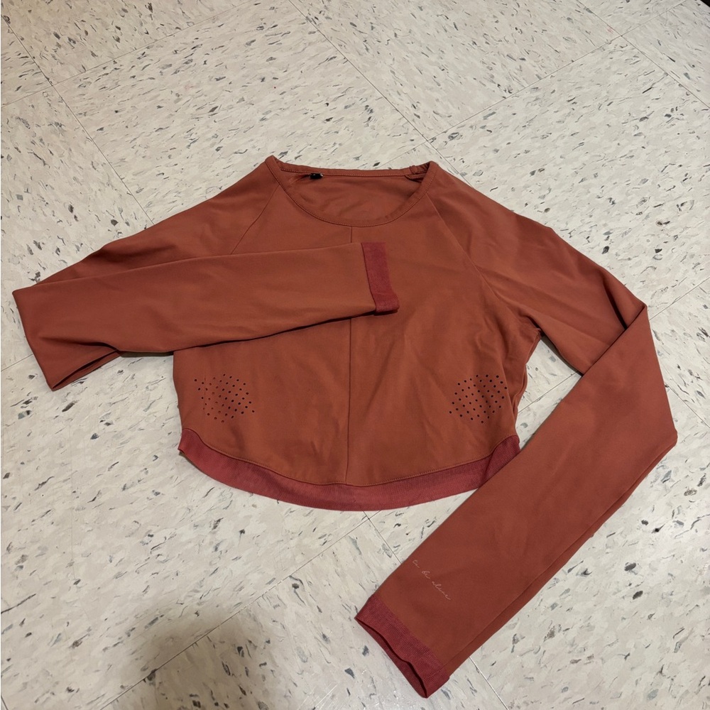 Gymshark Whitney Simmons XS Cropped Long Sleeve Top